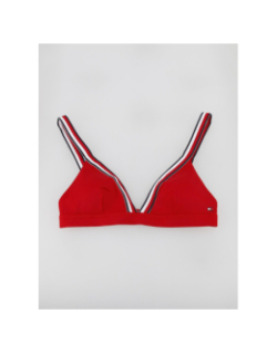 Haut de maillot de bain triangle rouge femme - Tommy Hilfiger