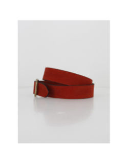 Ceinture en suède nana rouge femme - Pieces