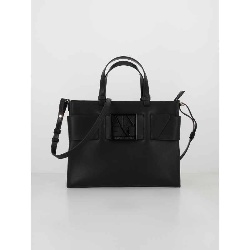 Sac à main shopping nero noir femme - Armani Exchange