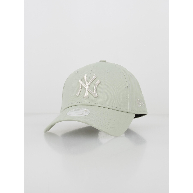 Casquette 9forty métallique logo pastel vert femme - New Era