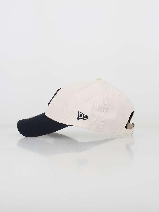 Casquette 9forty bicolore beige bleu marine - New Era