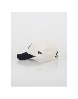Casquette 9forty bicolore beige bleu marine - New Era