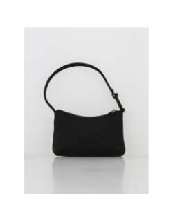 Sac à main ethon hobo étiquette rouge noir femme - Hugo