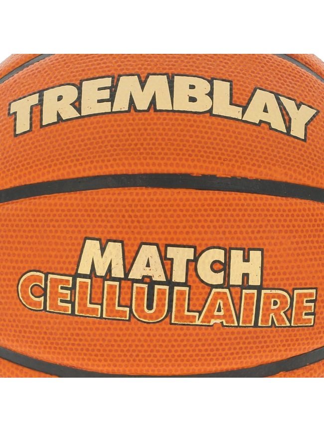 Ballon de basketball t5 match cellulaire orange - Tremblay