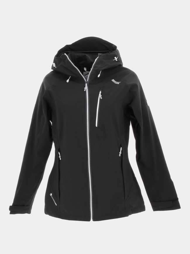 Veste imperméable de randonnée birchdale noir femme - Regatta