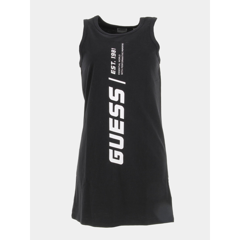 Robe droite minime noir fille - Guess