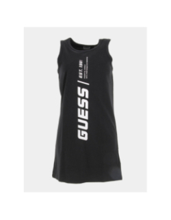 Robe droite minime noir fille - Guess