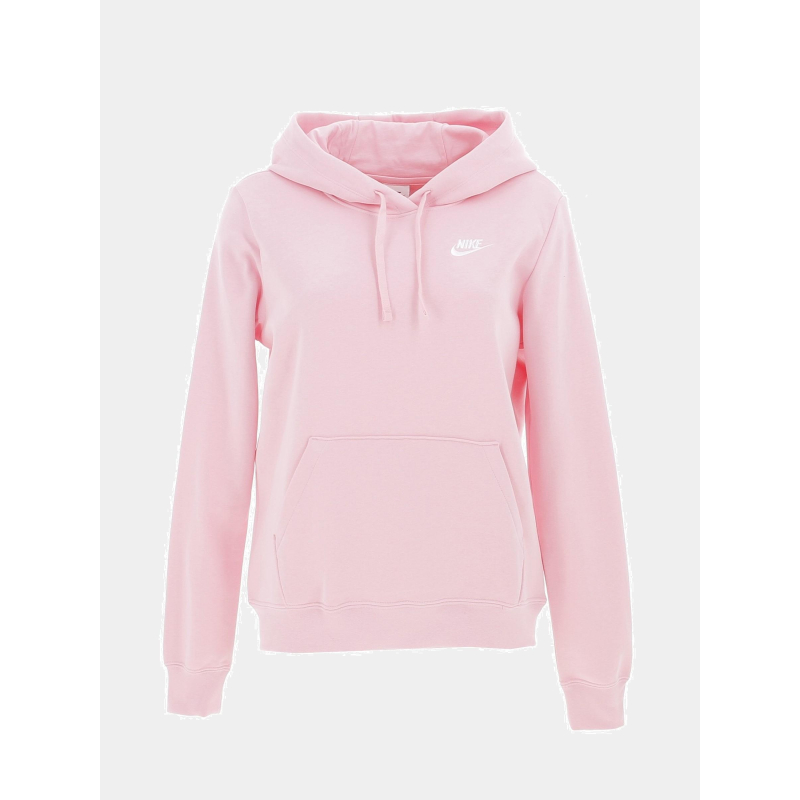 Sweat à capuche nsw essential fleece rose femme - Nike