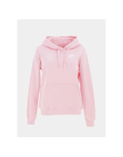 Sweat à capuche nsw essential fleece rose femme - Nike