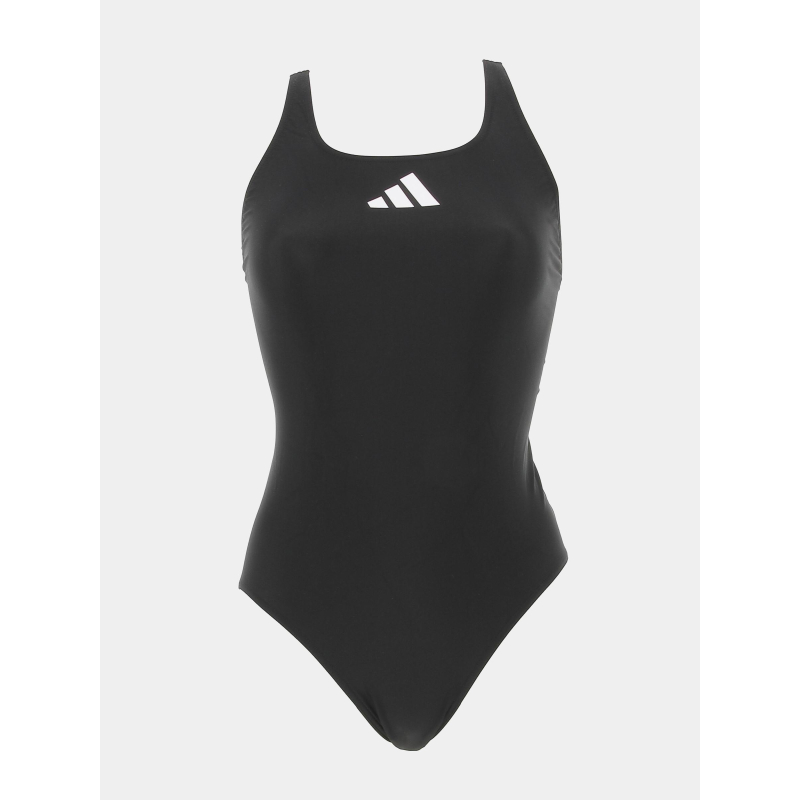 Maillot de bain 1 pièce bars noir femme - Adidas