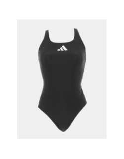 Maillot de bain 1 pièce bars noir femme - Adidas