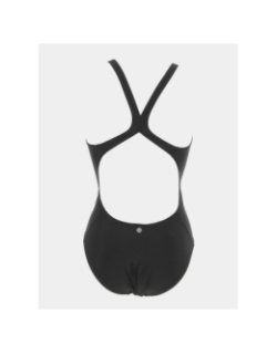 Maillot de bain 1 pièce bars noir femme - Adidas