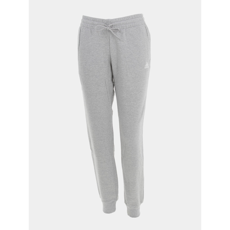 Jogging slim linear gris chiné femme - Adidas