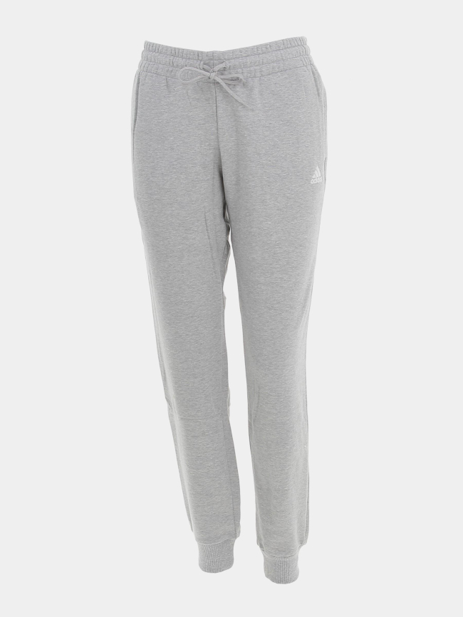 Jogging slim linear gris chiné femme - Adidas