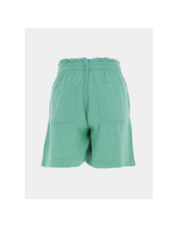 Short fluide en lin eloise vert femme - Teddy Smith