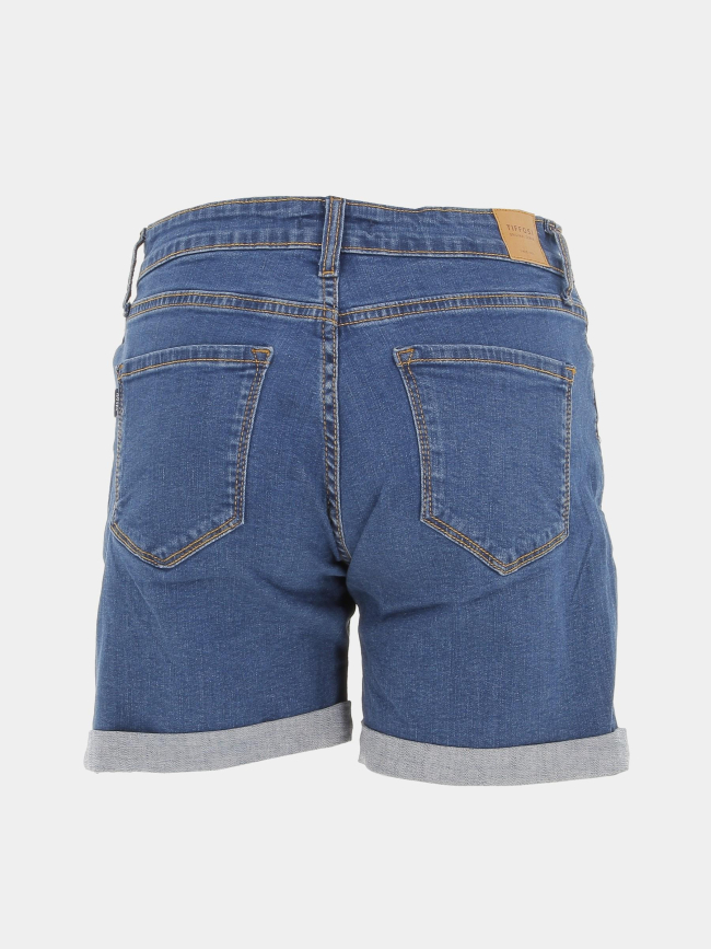 Short en jean rachel bleu femme - Tiffosi