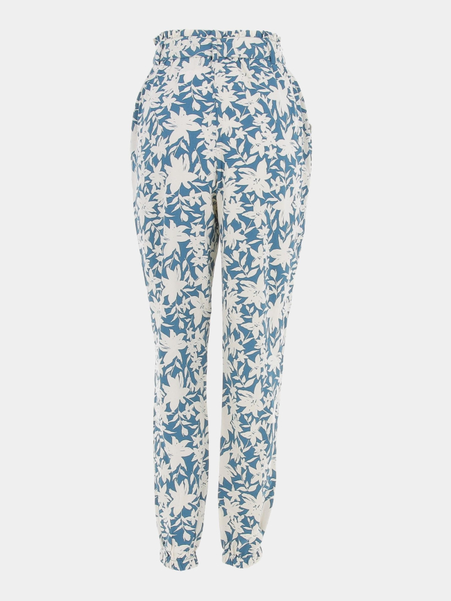 Pantalon fluide agnes atlantic bleu blanc femme - Tiffosi