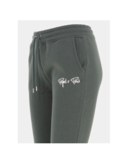 Jogging uni signature vert femme - Project X Paris