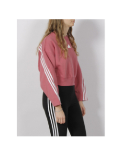 Sweat crop ample crew rose femme - Adidas