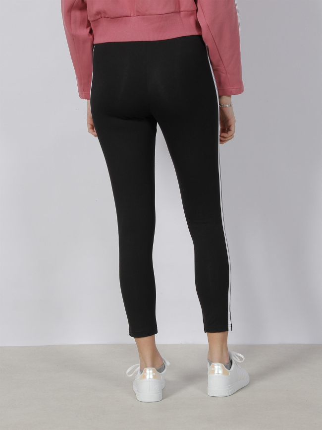 Legging taille haute 3 stripes noir femme - Adidas