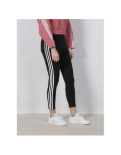 Legging taille haute 3 stripes noir femme - Adidas