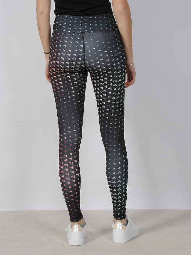 Legging de sport brand love noir femme - Adidas