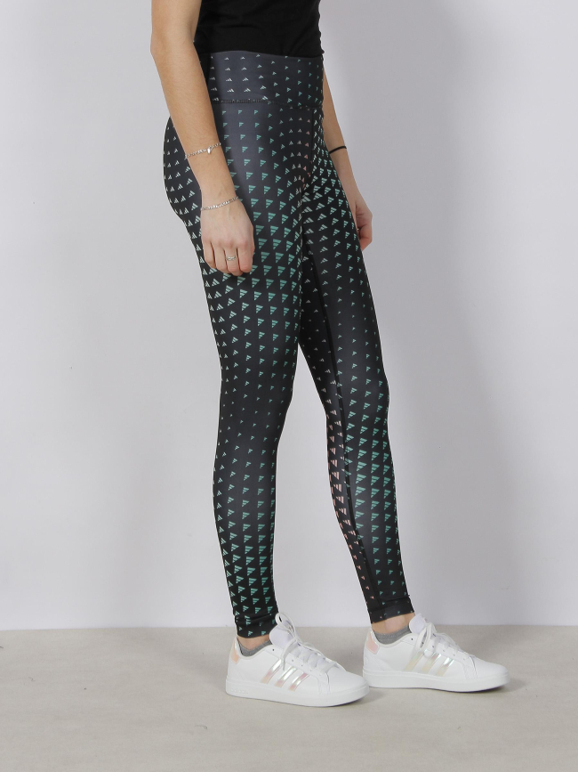 Legging de sport brand love noir femme - Adidas