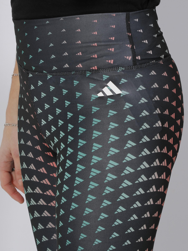 Legging de sport brand love noir femme - Adidas