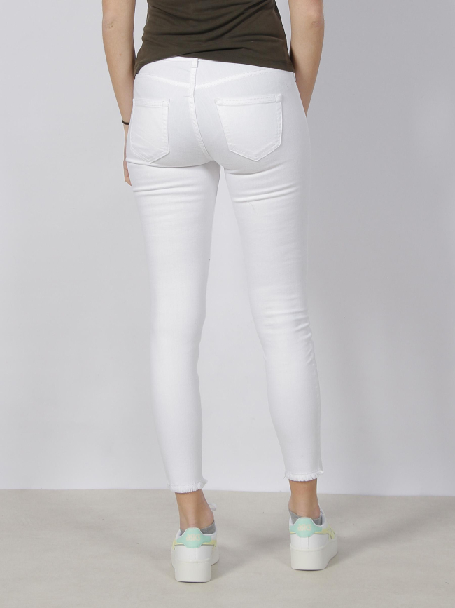 Jean skinny blush blanc femme - Only