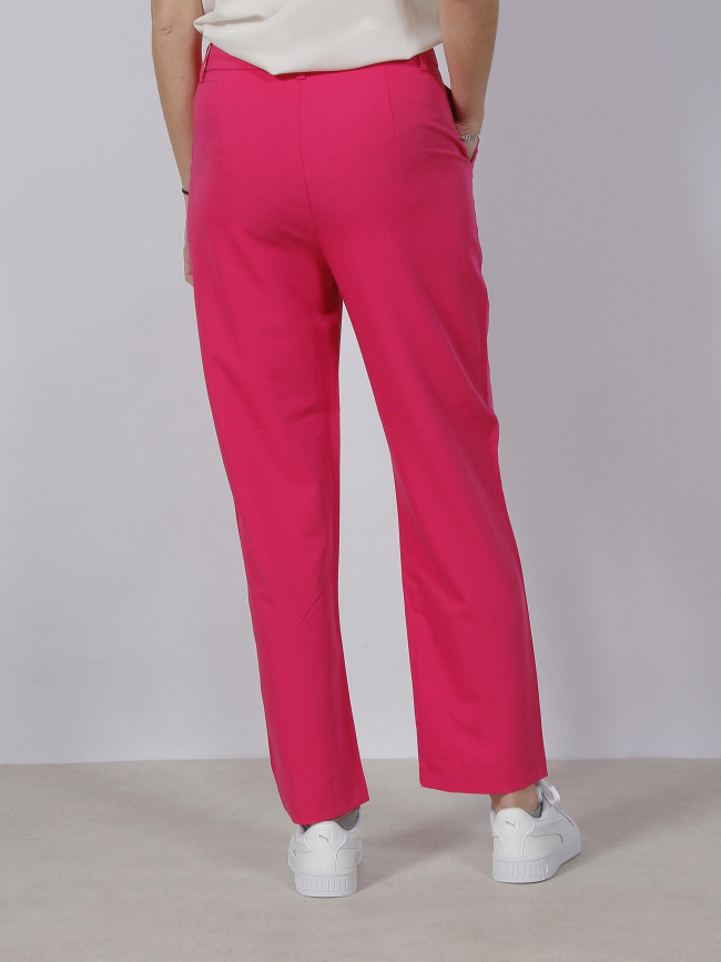 Pantalon droit zelda rose femme - Vero Moda