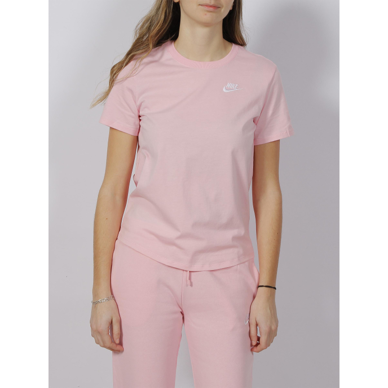 T-shirt sportswear club rose femme - Nike