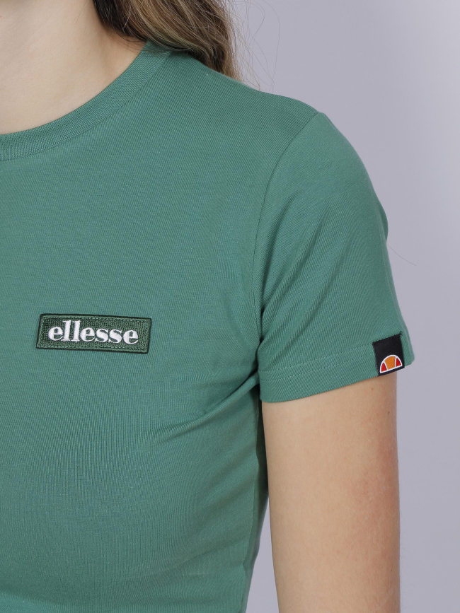 T-shirt crop chelu vert femme - Ellesse