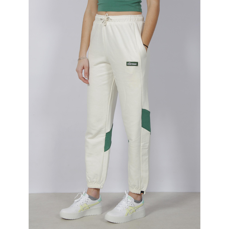 Jogging joinne blanc vert femme - Ellesse