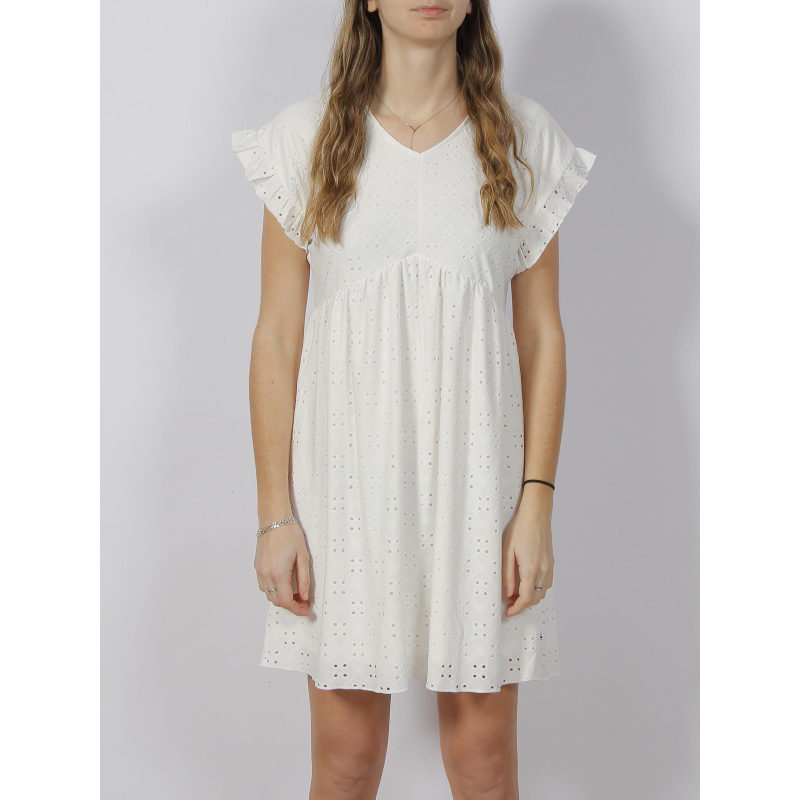 Robe liagi blanc fille - Le Temps Des Cerises