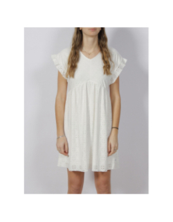 Robe liagi blanc fille - Le Temps Des Cerises