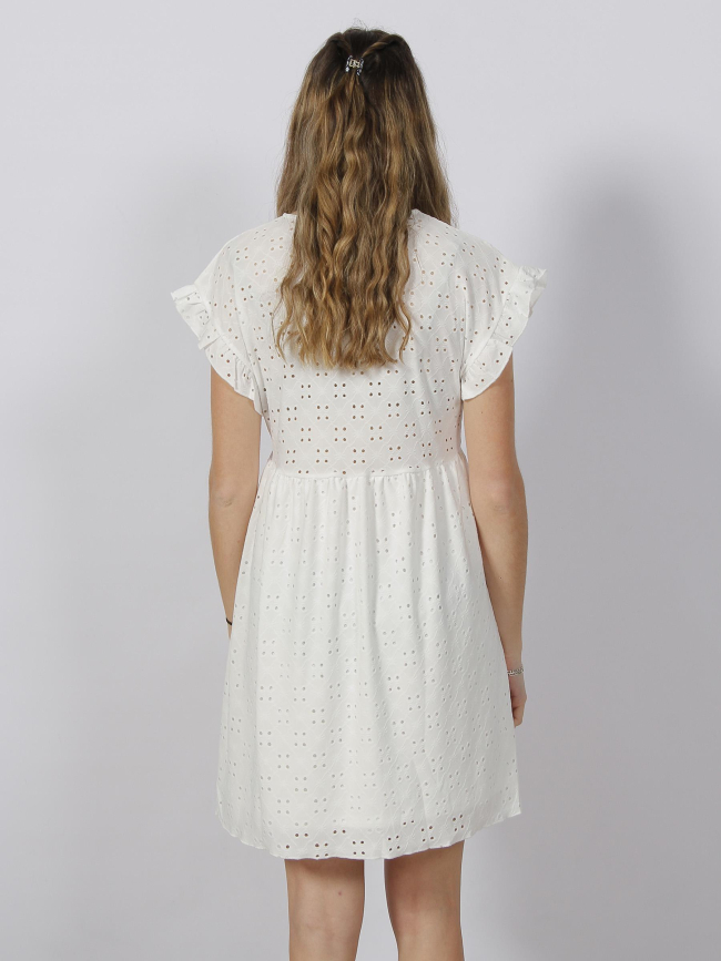 Robe liagi blanc fille - Le Temps Des Cerises