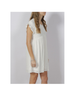 Robe liagi blanc fille - Le Temps Des Cerises