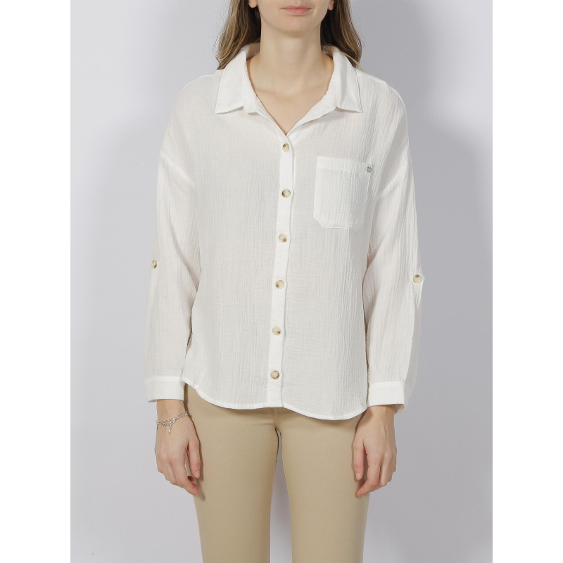 Chemise daola blanc femme - Deeluxe