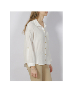 Chemise daola blanc femme - Deeluxe