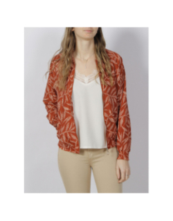 Veste bomber légère leesa orange femme - Tiffosi