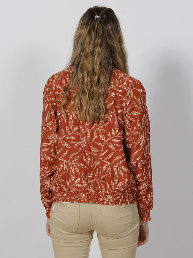 Veste bomber légère leesa orange femme - Tiffosi