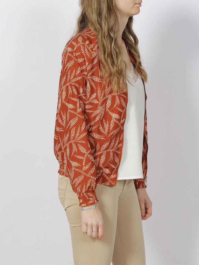 Veste bomber légère leesa orange femme - Tiffosi