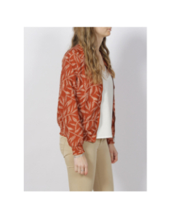 Veste bomber légère leesa orange femme - Tiffosi