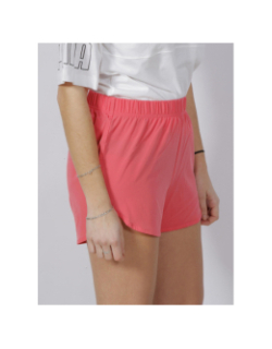 Short de sport mire loose play orange femme - Only