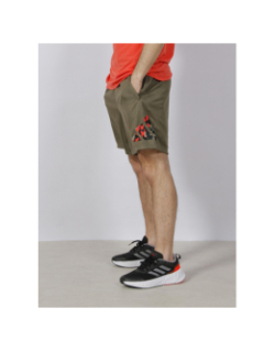 Short de sport essential kaki homme - Adidas