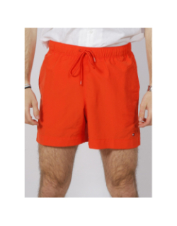 Short de bain medium orange homme - Tommy Hilfiger