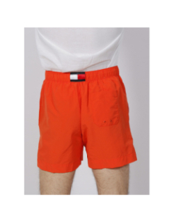 Short de bain medium orange homme - Tommy Hilfiger