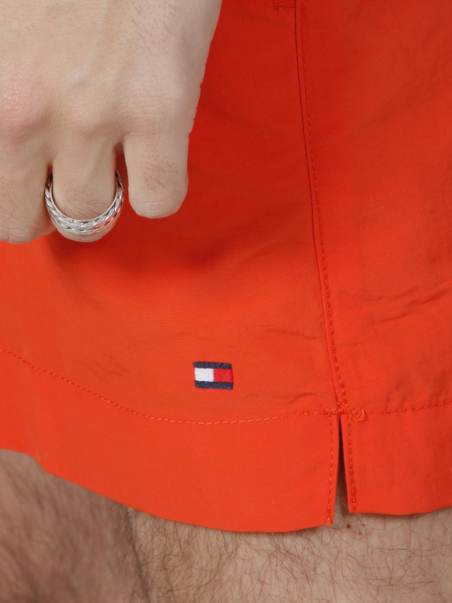 Short de bain medium orange homme - Tommy Hilfiger