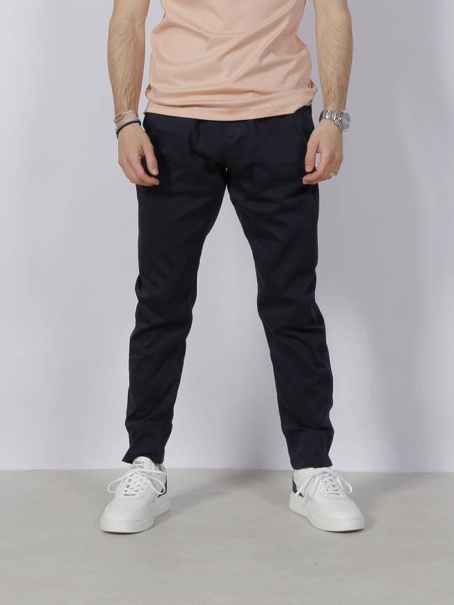 Pantalon chino 734 bleu marine homme - Serge Blanco