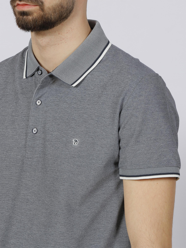 Polo gohou bleu marine homme - Benson & Cherry